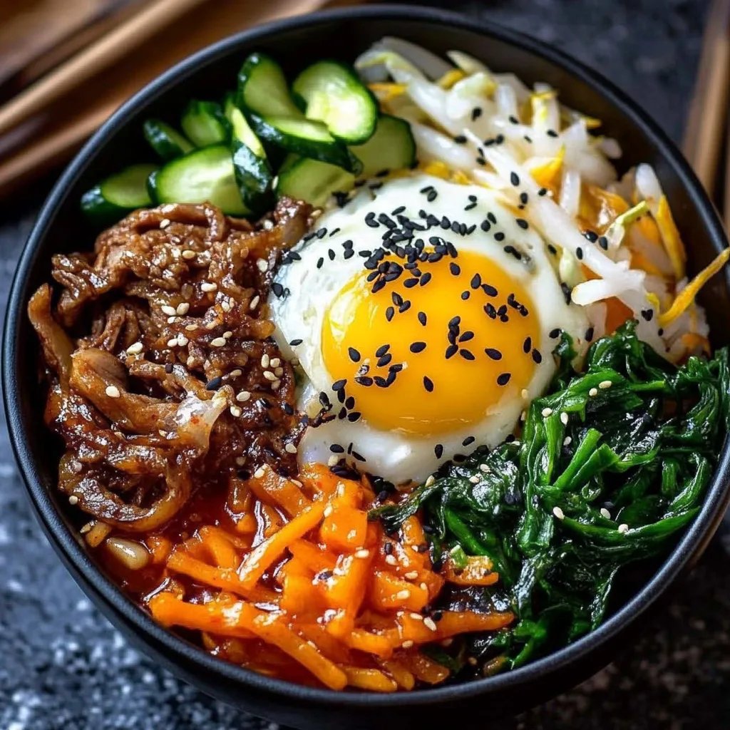 Easy Korean Bibimbap: A Healthy Delight