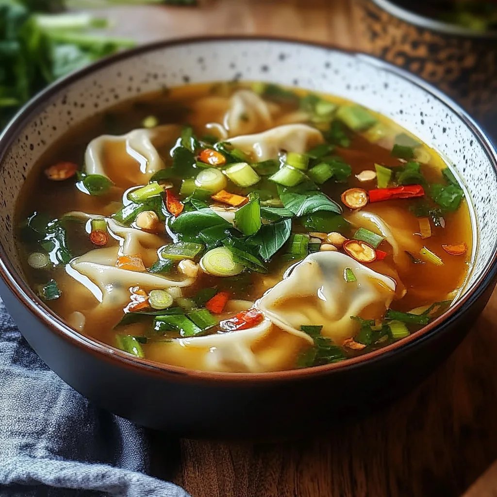 30-Minute Wonton Soup