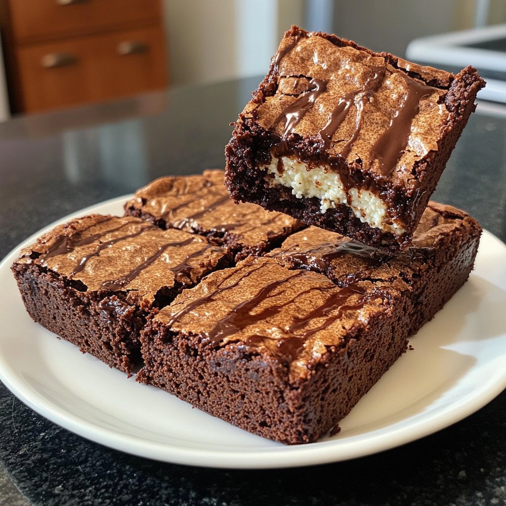 Cottage Cheese Brownies with Espresso