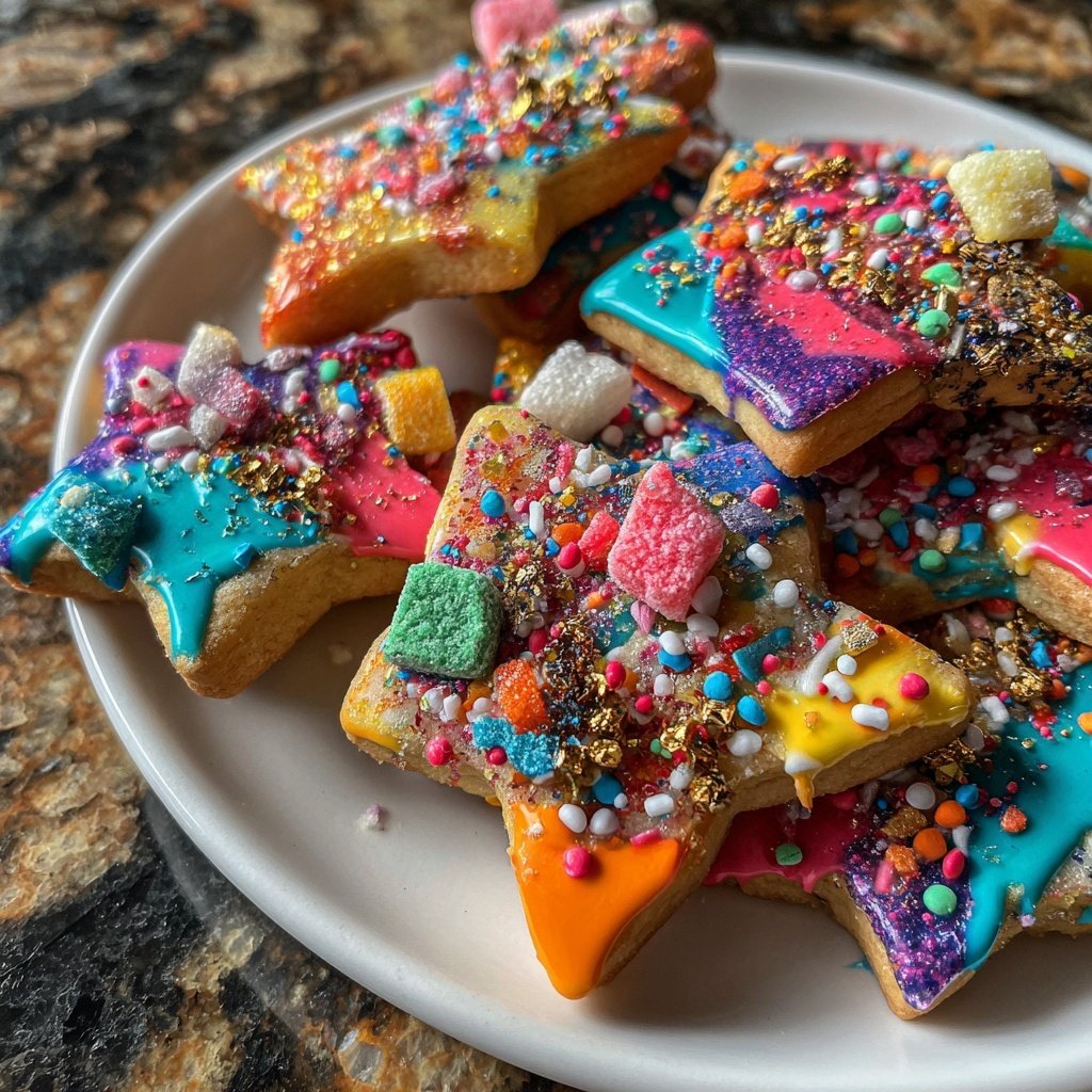 Easy Stained Glass Cookies