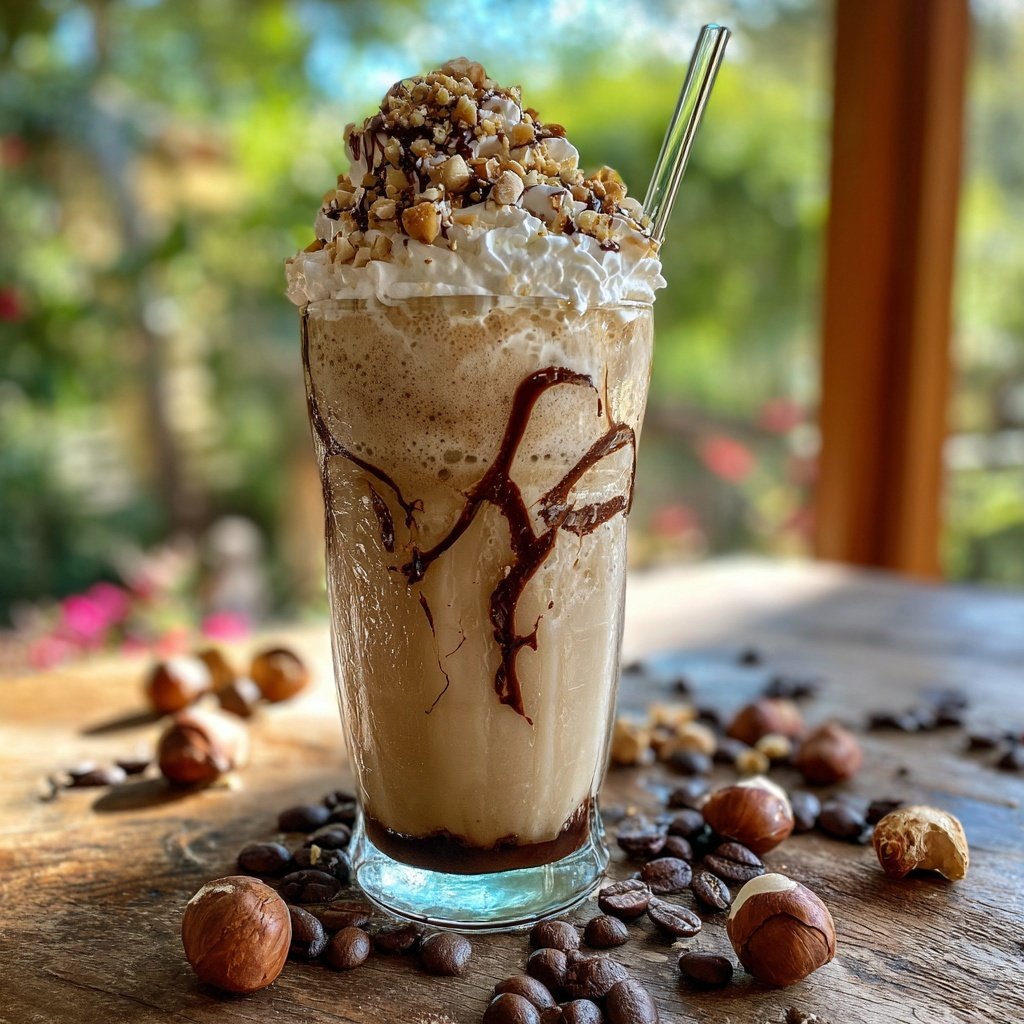 Vanilla Hazelnut Iced Frappé