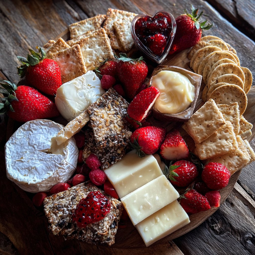Valentines Charcuterie Board for Two