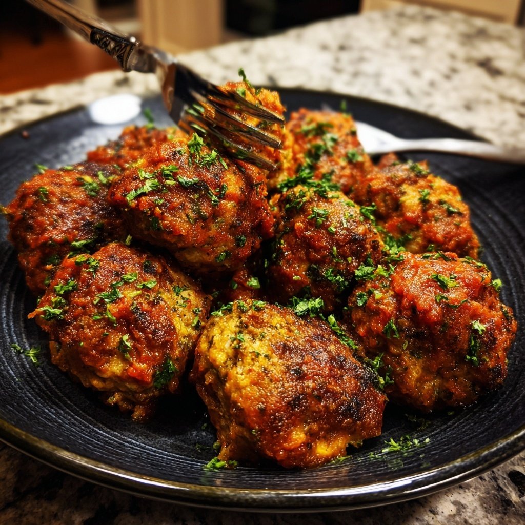 Baked Turkey Meatballs