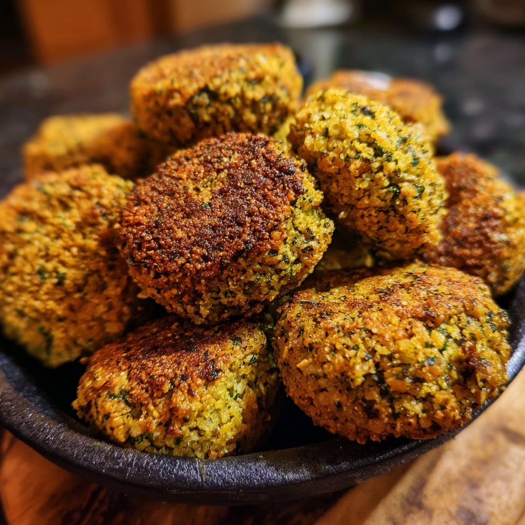 Crispy Baked Falafel