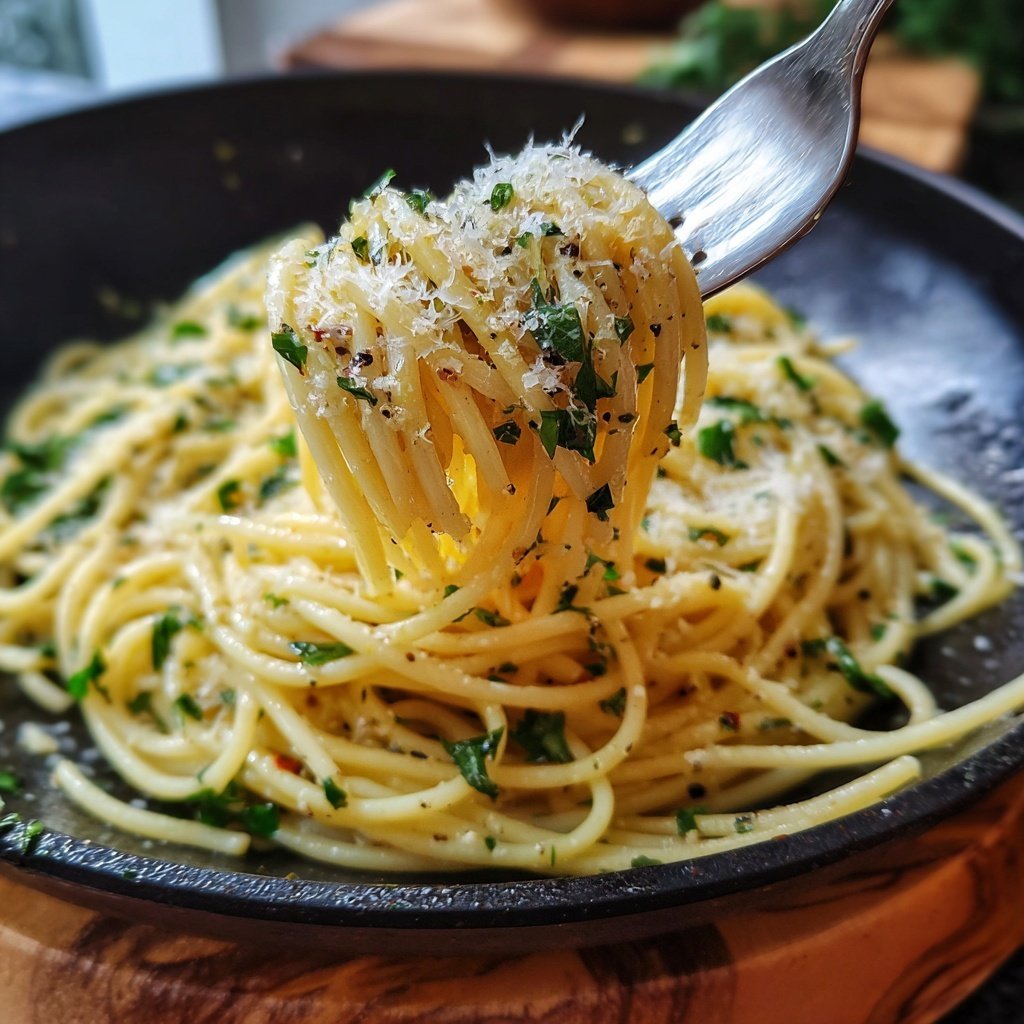 Quick & Easy 15-Minute Garlic Pasta
