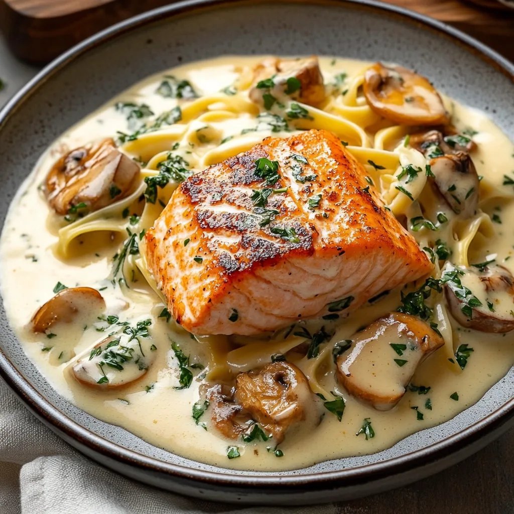 Creamy Salmon Florentine You Won't Believe is So Easy