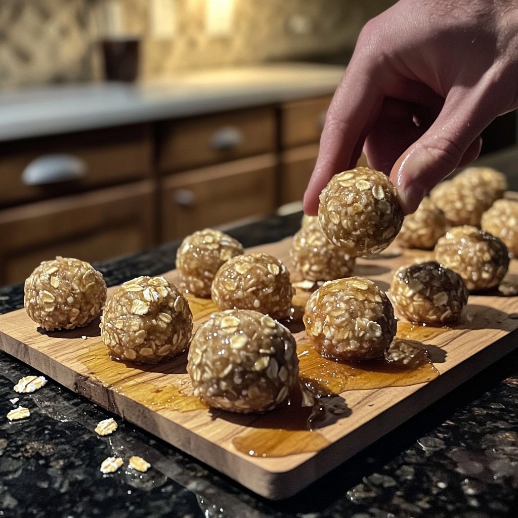 Protein Balls with Oats and Honey