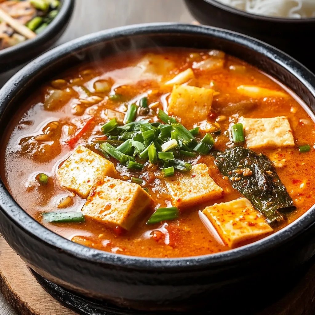 Doenjang Jjigae (Korean Soybean Paste Stew)
