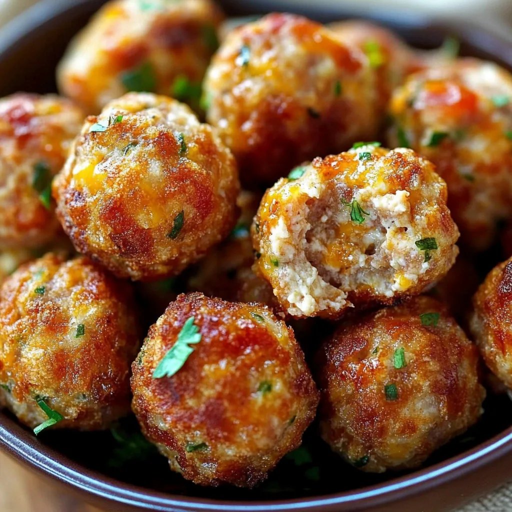 Pioneer Woman Rotel Cream Cheese Sausage Balls