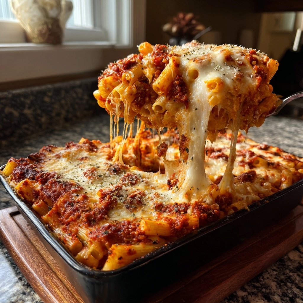 Baked Ziti With Ricotta