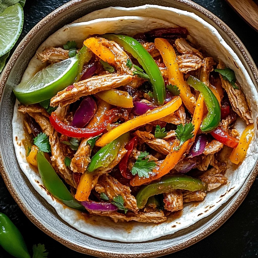 Easy Crockpot Fajitas