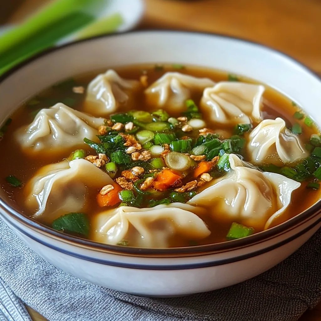30-Minute Wonton Soup
