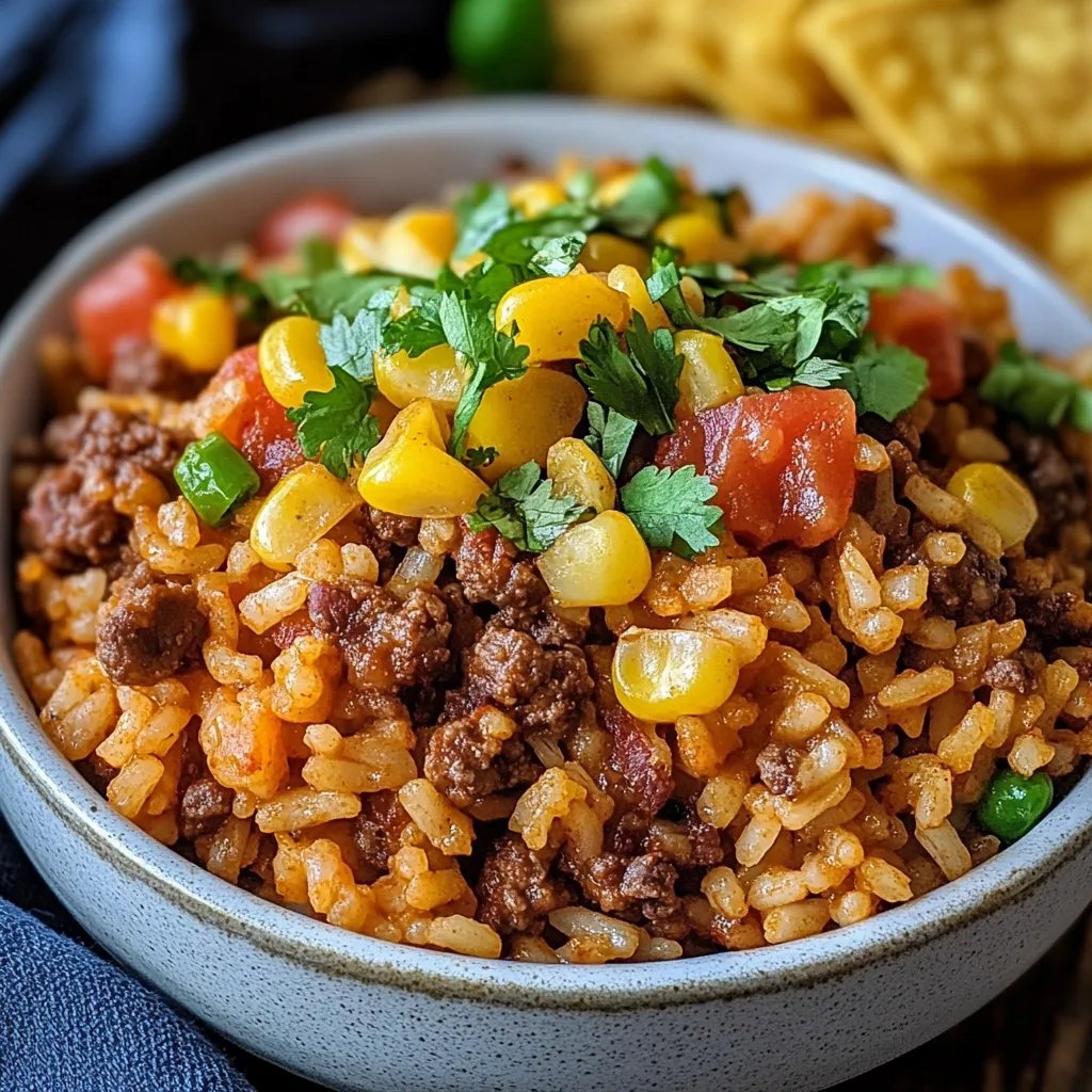 Taco Rice Recipe: Your New Favorite Weeknight Dinner